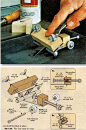 Chisel and Plane Iron Sharpening Jig - Sharpening Tips, Jigs and Techniques | WoodArchivist.com: 