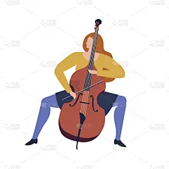 大提琴,女人,音乐人,进行中,卡通,乐趣,管弦乐队,专业人员,交响乐团,灵感