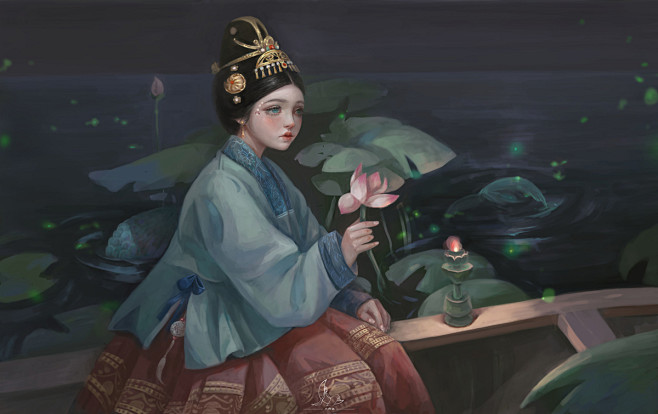 春夏秋冬_八月th__插画师作品_涂鸦王...