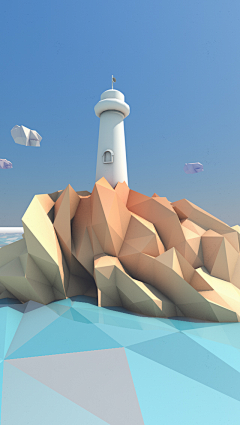_izumi_采集到Lowpoly