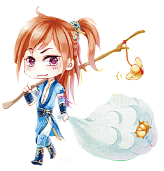 紫灵飘雪采集到免抠人物