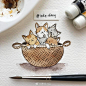 【动物水彩插画】超治愈哒~
by:inky.diary ​
古风水彩小清新水彩 ​​​​