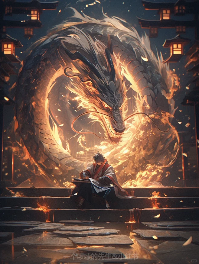 【国风-化龙】金鳞岂是池中之物