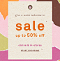 Mid-season Sale