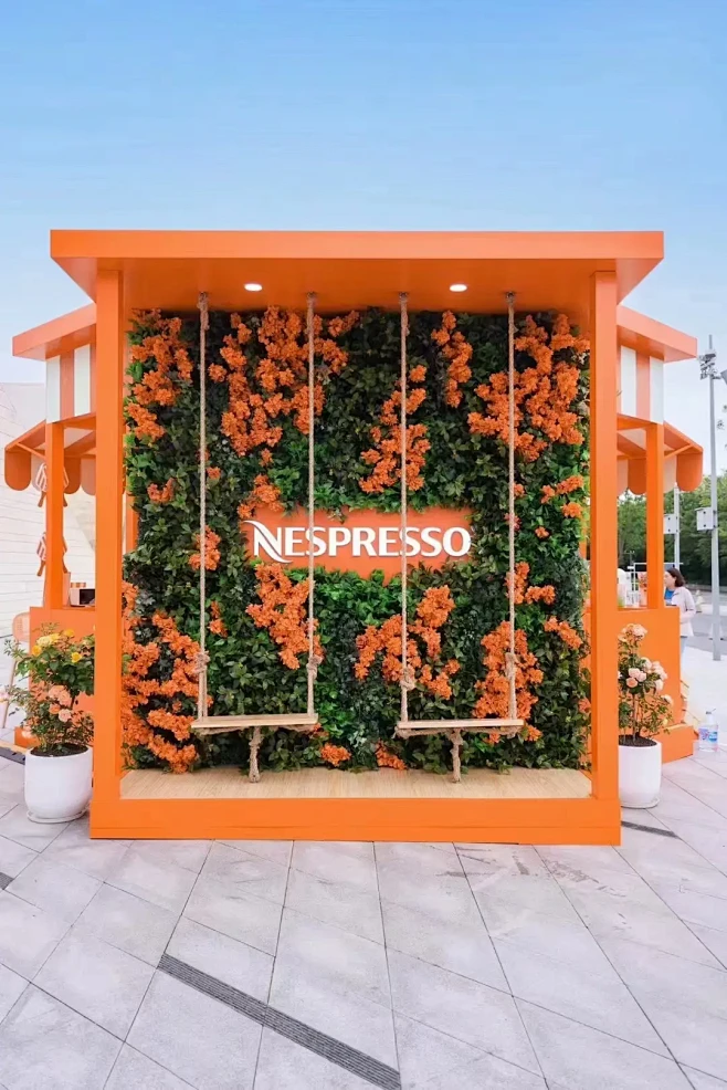 Nepresso海边书报亭限时-装置
