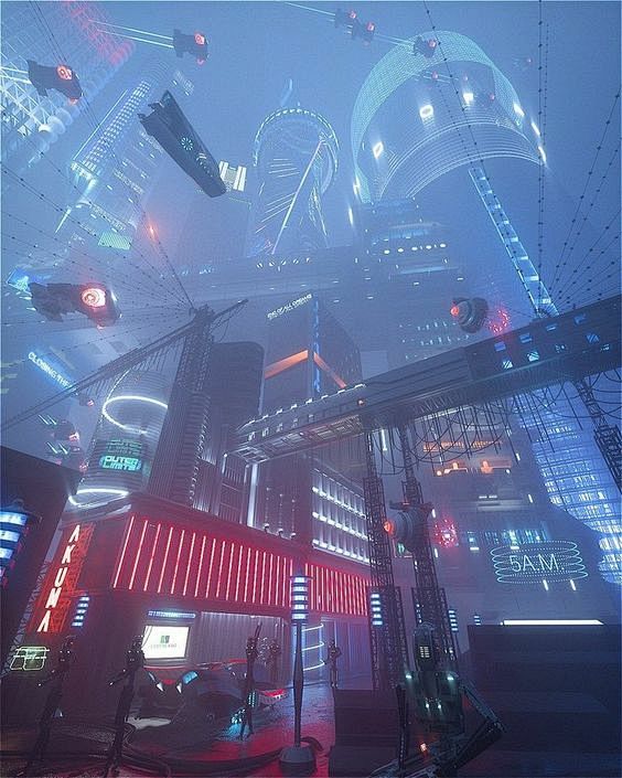 Cyberpunk City - Alb...