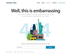RG踏雪儿采集到404页面