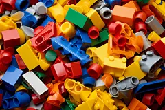 儿童益智乐高积木散件