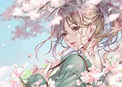 【免费图集】P站2019年4月排行榜 精选二次元动漫插画作品图集