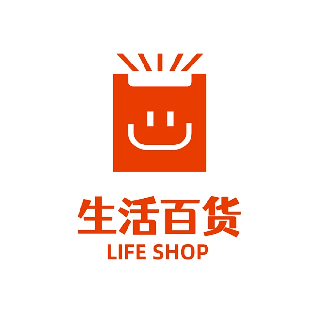 商超百货品牌宣传LOGO简约微信头像素材-花瓣网