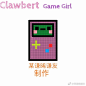 最近迷上了#Clawbert# 这个游戏做了一个“game girl”的拼豆图纸……初次做图……请多多关照@五颜六色大刷纸 @拼拼豆豆 ​​​​