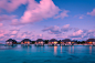 Wonderful twilight time at tropical beach resort in Maldives by Salawin Chanthapan on 500px