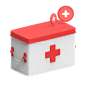 Medical Kit 3D Illustration
