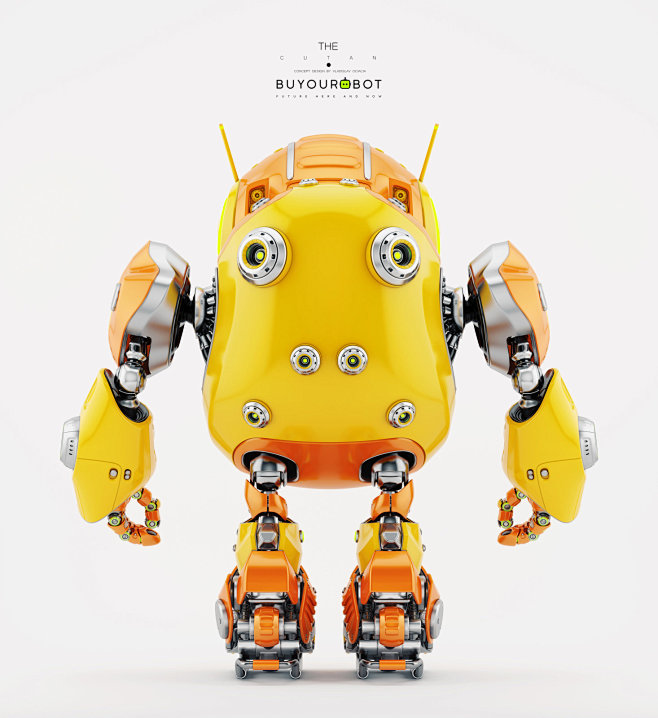 11:09:42huge yellow cute robot1喜欢参考 76 3d designlok_乐同采