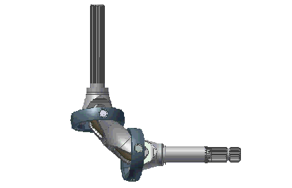 万向节垂直传动