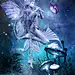 长笛,仙女服,巫术,垂直画幅,蝴蝶,无人,幻想,童话故事,摄影