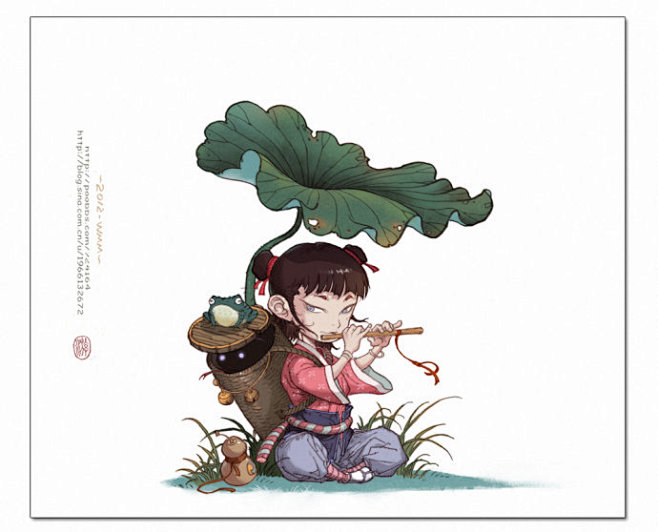一些Q版 人设@CCI中国动漫插画
