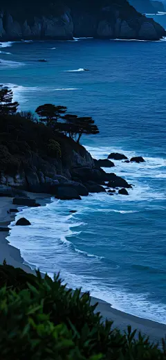 蓝色大海风景壁纸