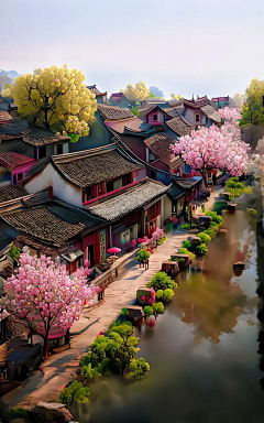 洒一地阳光~采集到AI美景