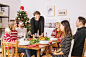 christmas-dinner-with-turkey