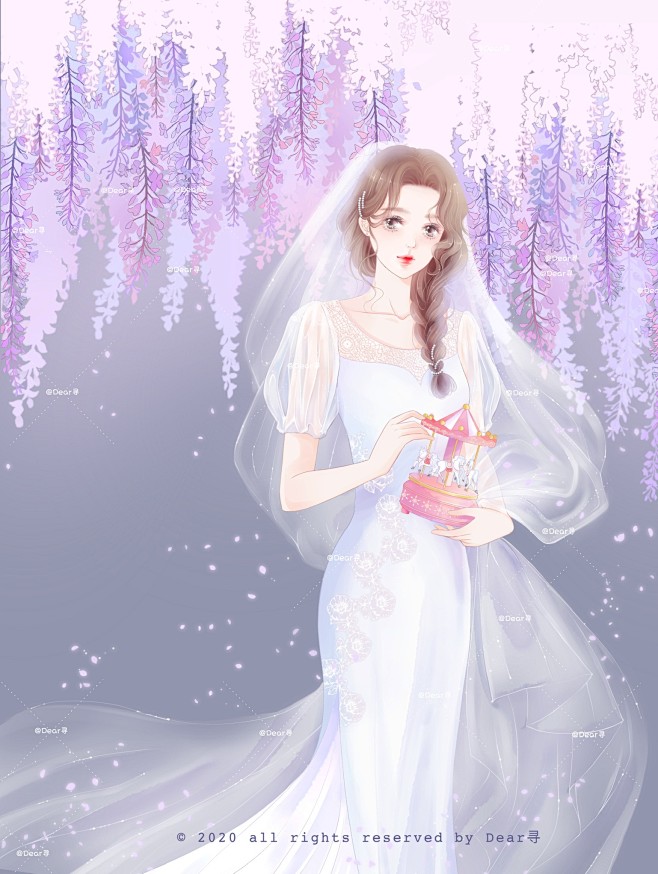 你是我的花与梦_Dear寻__插画师作品...