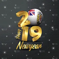 2019,领土行为,南极洲,新年前夕,创造力,华丽的,请柬,问候,庆祝,设计