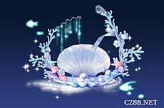 蓝色大海下的鱼采集到APP