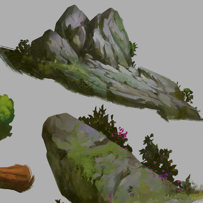 Forest props study, ...