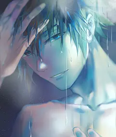火影忍者 漩涡鸣人 同人图 插画 壁纸 | 光和雨 | 半次元-第一中文COS绘画小说社区
