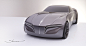 Lincoln Elysium  : A 2 door shooting brake concept for the Lincoln Brand.  This project was inspired by the classic nude, the evolution of drapery in nude artwork, and the Lincoln Continental Mark II 