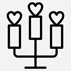 烛光晚餐约会爱情图标 免费下载 页面网页 平面电商 创意素材