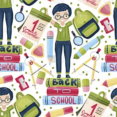 无缝矢量学校模式。