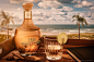 Tequila On The Rocks : Tequila Beverage Photography