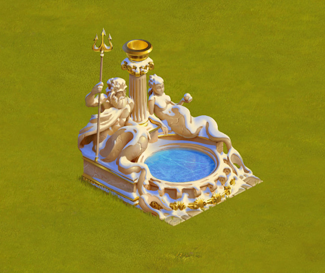 Buildings for the ga...