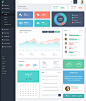 Adminex dashboard template : AdminEx is a flat theme packed with a bunch of useful components, organized and structured properly so that you don’t have to spend a lot of time to integrate it with your web application. AdminEx is slick, fat free and well d