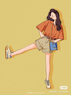 如云入画采集到卡通人物插画