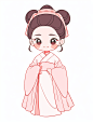 QiuLing6689_Clean_white_backgroundCute_Chinese_girl_in_hanfu_in_aa37f764-9fff-4edd-bed3-b9f2b860c2e2_1_0