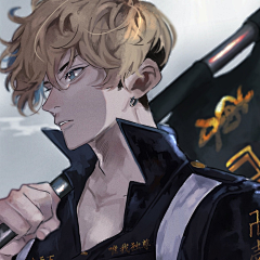 狂犬“卡穆”采集到男角色3