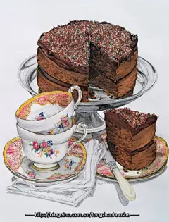 Alexandra &lt;wbr&gt;Nea的生活美食插画作品，小资又美味（Ⅰ）