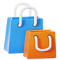 SHOPPING  3D Icon