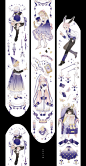 入梦 dream 和纸胶带 展示_qili__插画师作品_涂鸦王国gracg.com