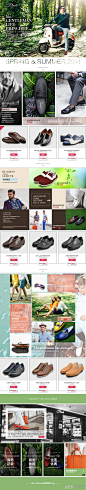 男鞋新品页面品牌街-淘宝首页设计
