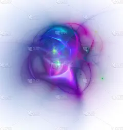 三维抽象分形插画背景创意设计