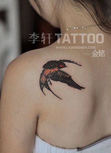 燕子纹身