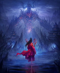 白戈封面设计采集到(素材)玄幻奇幻西幻