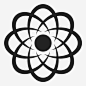 图案对称螺旋形图标_88ICON https://88icon.com 图案 对称 螺旋形 植物 花瓣 细胞核 核 自然 花园 花