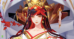 月月鸟12343采集到yys手绘