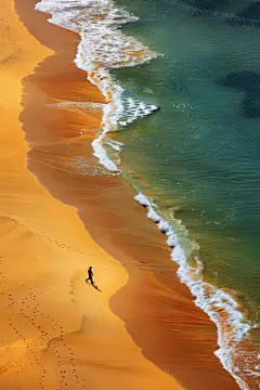 海滩海边创意摄影图片