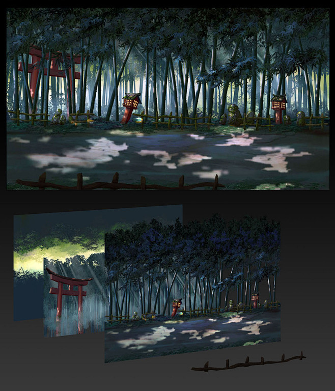 242百鬼夜行竹林