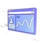 User Performance 3D Illustration